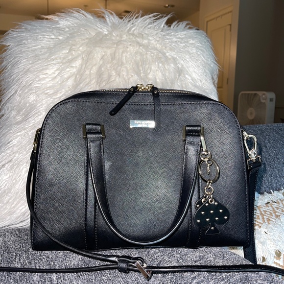 Kate Spade Handbag, Crossbody Option, Black - Picture 2 of 11
